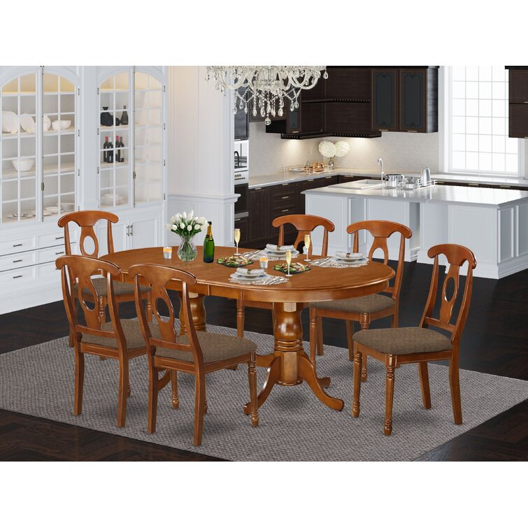 Lark Manor Ruhlman Butterfly Leaf Solid Wood Dining Set And Reviews Wayfair 4300